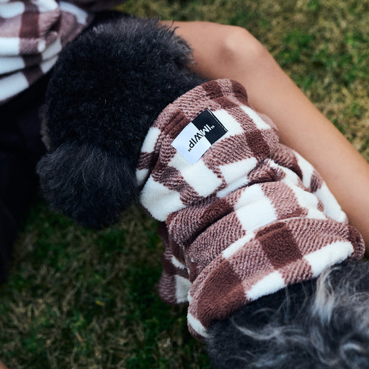 Puppy Check Hoodie